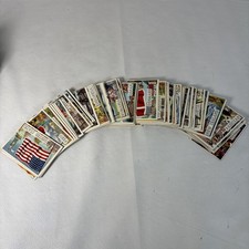 Vtg 1956 TCG Flags of World Trading Card Lot Collection Topps 50’s-Complete Set picture