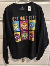 Disney Villains Just One Bite Poison Apple Sweatshirt  -  Size Medium - New picture