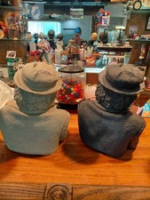 esco chalkware statues vtg. picture