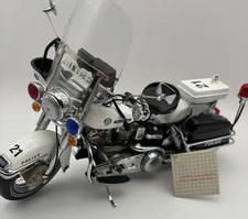 Franklin Mint 1976 Harley-Davidson Electra Glide Police Patrol picture