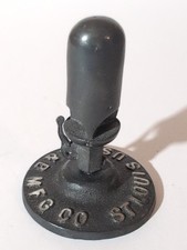 B&B Railroad Steam Whistle Advertising Paperweight Vintage St Louis  picture