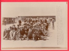 1973 North Vietnamese POWs at Bien Hoa South Vietnam Original News Wirephoto picture