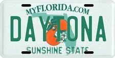 Daytona Florida Aluminum License Plate picture