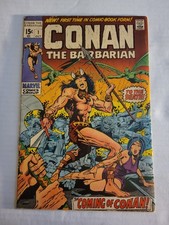 CONAN THE BARBARIAN #1 (1970)  - MARVEL 1ST APPEARANCE IN COMICS NYCC picture