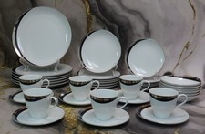 36 Pc 6-Piece 6 Place Setting Mikasa Platinum Fascination Pattern Made in Japan picture