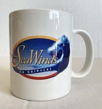 SeaWinds On QuikSCAT Mug NASA JPL Satellite Caltech Advertising Collectible RARE picture