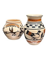 American Indian Life’s and Legends Series Vintage 1984 Pottery Zia Santo Domingo picture