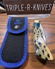Leroy Remer Customized Buck 110 Folding Hunter Knife picture
