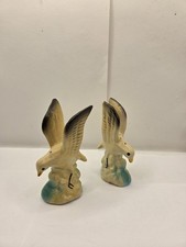 Vintage Seagull Bird Salt and Pepper Shakers Ceramic Gulls Set Of Two Japan picture