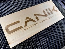 Canik Superior Handguns Pistol Wood Sign 12x5 Collectors Edition picture