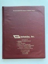 Vintage BEST Industries Radiation Therapy Medical Binder Pen Springfield VA picture