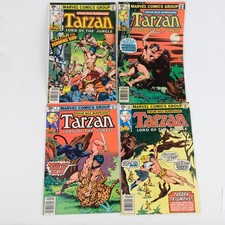 Tarzan, Lord of the Jungle (Marvel), Lot of 4 Comics #3 4 7 11, 1977-78, 7.0 picture