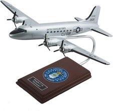 USAF Douglas C-54 Skymaster Military Transport Desk Top Model 1/72 SC Airplane picture