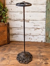 Tall Antique Victorian Cast Iron Hat Stand Millinery Haberdashery Display Stand picture