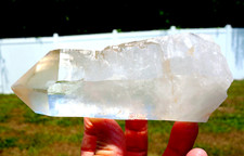 Super Clear Quartz ELESTIAL CATHEDRAL Crystal Point an Atlantis Castle Point picture