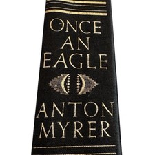 Once an Eagle, Anton Myrer 1968 First Edition Hardcover Book No Dust Cover picture