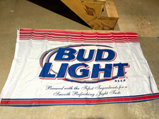 Vintage Bud Light Beer Flag 3’x5’ picture