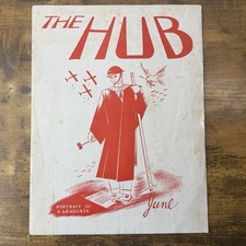 1941 The Hub Magazine Compton Junior College WWII Era California Advertising picture
