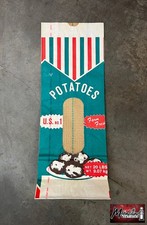 Vtg. Farm Fresh Potatoes Bag picture