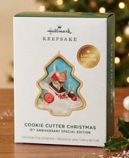 Hallmark Keepsake 15th Anniversary Cookie Cutter Ornament 2026 Limited Special picture