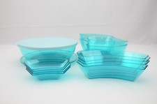 Tupperware Serving Set 14 Piece Turquoise New picture
