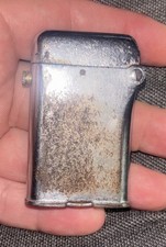 VINTAGE THORENS SWITZERLAND SWISS DOUBLE CLAW AUTOMATIC CHROME LIGHTER picture