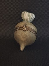 Limoges Radish Green Trinket Box picture