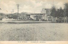 Humboldt Arizona Main Street 1953 Postcard Albertype Collotype Vintage AZ picture