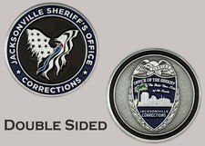 Jacksonville Sheriff's Office Corrections Florida Challenge Coin  J#13 picture