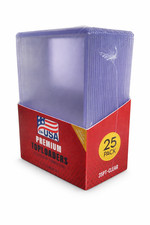 25/100/500/2000CT 3x4 Top Loader Pro Standard 35pt Trading Sports Card toploader picture
