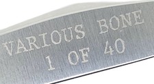Rare Queen Steel #61 Various Bone Limited Ed 07/40 Knife Titusville Q61JB NIB picture
