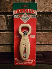 Tabasco Talking Bottle Opener New Unopened-2003-Will need new battery picture