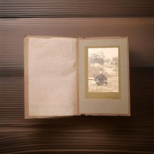 1922 Antique Pre-WWII Japanese Army Photo Folio – Himeji Castle IJA Soldier... picture