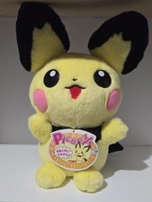 Vintage 2000 TOMY Pichu 1/1 Life Size Plush - NWT picture