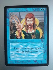 MTG COUNTERSPELL Beta Very Good/excellent condition  LEB Vintage Old school picture