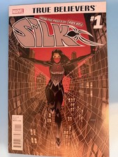 Silk #1 Johnson Cover Premiere Key NM- 1st Print Spider-man Woman Verse Marvel picture