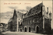 Gruss Aus Frankfurt a M Archivgebaude vintage postcard UDB c1905 unposted I447 picture