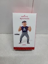 RARE 2014 The Goonies Sloth 'Hey You Guys' Hallmark Keepsake Christmas Ornament picture