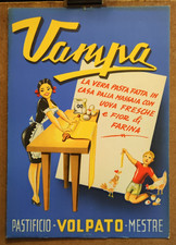 Vintage Vampa la vera pasta advertising box - pasta /RSC89 picture
