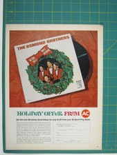 Print Ad The Osmond Brothers Holiday Christmas 1963 ADVERTISEMENT picture