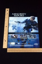 2002 Minority Report PS2 XBOX Nintendo Video Game Magazine Page Print Ad Poster picture