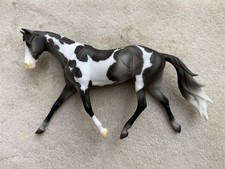 Breyer BreyerFest Horse #711375 Epona Dapple Grey Pinto Strapless Loose Mane picture