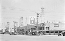 Street View Blackstone Cafe Oil Derricks Kilgore Texas TX - Reprint picture