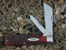 Case Cutlery 1965-1969 Red Bone Loom Fixer with CV steel 6217 NM picture