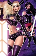 X-MEN #1 NATHAN SZERDY VIRGIN VARIANT MARVEL COMICS 2024 PSYLOCKE MAGIK NM picture
