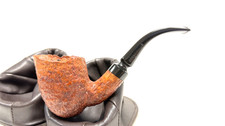 ED BURAK Model CONNOISSEUR N.Y.C. - Heavily Rusticated XL ORIGINAL UNSMOKED NOS picture