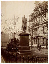 Germany, Cologne, Das Moltke monument vintage print, albumen print 26.5x picture