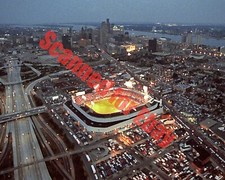 Circa 1999 Detroit Tigers Baseball Last Game Stadium Trumbull Art 8x10 Photo picture