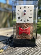 NOS Budweiser Antique Copper Cash Register Sign 004-021 AB Promo Clock picture