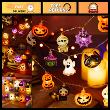 Halloween String Lights, 10FT 20 LED Halloween Fairy Lights Decor picture